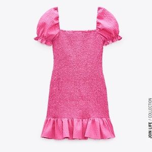 Zara Pink Mini Dress